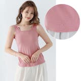 キャミソール タンクトップ ノースリーブ | SUNSHINE CLOSET | 詳細画像14 