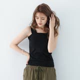 キャミソール タンクトップ ノースリーブ | SUNSHINE CLOSET | 詳細画像5 