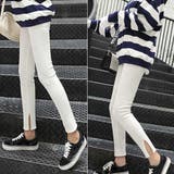 ストレッチサイドスリットリブレギンス 春 春服 | SUNSHINE CLOSET | 詳細画像6