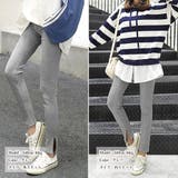 ストレッチサイドスリットリブレギンス 春 春服 | SUNSHINE CLOSET | 詳細画像8