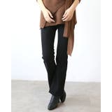 インサイドスリットフレアレギンスパンツ 春 春服 | SUNSHINE CLOSET | 詳細画像2 