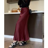 サテンマーメイドスカート ハイウエスト | SUNSHINE CLOSET | 詳細画像17 