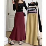 サテンマーメイドスカート ハイウエスト | SUNSHINE CLOSET | 詳細画像18 