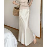 サテンマーメイドスカート ハイウエスト | SUNSHINE CLOSET | 詳細画像4 