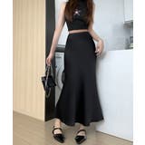 サテンマーメイドスカート ハイウエスト | SUNSHINE CLOSET | 詳細画像5 