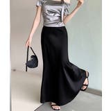 サテンマーメイドスカート ハイウエスト | SUNSHINE CLOSET | 詳細画像8 