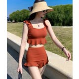 フリルビキニ 盛れる水着2点セット韓国風 | SUNSHINE CLOSET | 詳細画像12 