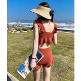 フリルビキニ 盛れる水着2点セット韓国風 | SUNSHINE CLOSET | 詳細画像14 