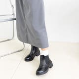 サイドゴアブーツ 裏起毛 ショートブーツ | ANGELCLOSET | 詳細画像14