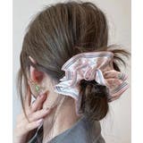 花柄シュシュ4点セットボリュームヘアゴム | SUNSHINE CLOSET | 詳細画像6 