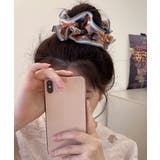 花柄シュシュ4点セットボリュームヘアゴム | SUNSHINE CLOSET | 詳細画像9 