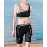 フィットネス水着セット 体型カバー着やせ | SUNSHINE CLOSET | 詳細画像8 