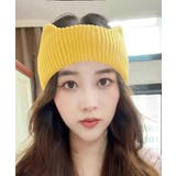 猫耳リブニットヘアバンド 幅広い 髪留め | SUNSHINE CLOSET | 詳細画像14 