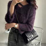 スクエア 斜め掛けかばん レザー調 | SUNSHINE CLOSET | 詳細画像14 