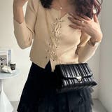 スクエア 斜め掛けかばん レザー調 | SUNSHINE CLOSET | 詳細画像18 