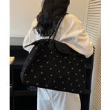 ファスナー付きトートバッグ大きめ 機内持ち込みキャリーバッグ 小旅行バッグ大容量… | SUNSHINE CLOSET | 詳細画像6