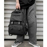 多収納ナイロンリュックサック ユニセックススポーティリュックA4対応 通勤通学カ… | SUNSHINE CLOSET | 詳細画像3
