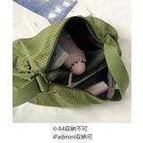 チェック柄メッセンジャーバッグ 大容量マルチポケット クロスボディバッグ | SUNSHINE CLOSET | 詳細画像24