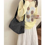 チェック柄メッセンジャーバッグ 大容量マルチポケット クロスボディバッグ | SUNSHINE CLOSET | 詳細画像3