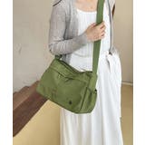 チェック柄メッセンジャーバッグ 大容量マルチポケット クロスボディバッグ | SUNSHINE CLOSET | 詳細画像8
