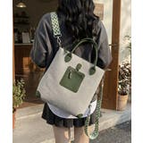 レディース大容量リュックサック柄ショルダー A4対応 通勤通学キャンバス鞄合皮切… | SUNSHINE CLOSET | 詳細画像12