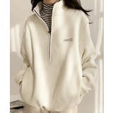 ハーフジップフリーストップスモックネック | SUNSHINE CLOSET | 詳細画像1