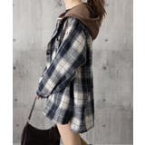 チェックフードシャツ レイヤード風シャツ | SUNSHINE CLOSET | 詳細画像20