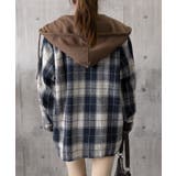 チェックフードシャツ レイヤード風シャツ | SUNSHINE CLOSET | 詳細画像22