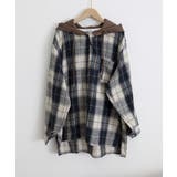 チェックフードシャツ レイヤード風シャツ | SUNSHINE CLOSET | 詳細画像23