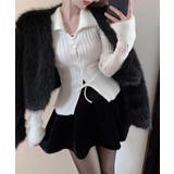 レースアップ リブニットトップス 着やせ | SUNSHINE CLOSET | 詳細画像10