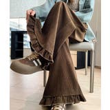 フリル裾ワイドパンツ コーデュロイパンツ | SUNSHINE CLOSET | 詳細画像11 