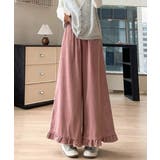 フリル裾ワイドパンツ コーデュロイパンツ | SUNSHINE CLOSET | 詳細画像2 