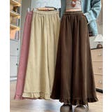 フリル裾ワイドパンツ コーデュロイパンツ | SUNSHINE CLOSET | 詳細画像26 