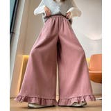 フリル裾ワイドパンツ コーデュロイパンツ | SUNSHINE CLOSET | 詳細画像5 