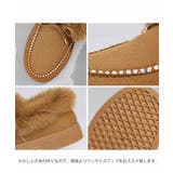 あったかボア付きスエード調フラットシューズ 軽量カジュアル秋冬防寒靴 歩きやすい… | SUNSHINE CLOSET | 詳細画像14