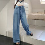 ウォッシュドデニムパンツ レディース韓国 | SUNSHINE CLOSET | 詳細画像6 