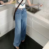 ウォッシュドデニムパンツ レディース韓国 | SUNSHINE CLOSET | 詳細画像8 