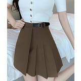 Aラインスカートインナーパンツ付き 美脚ショート丈スカートレディース 大人可愛い | SUNSHINE CLOSET | 詳細画像11 