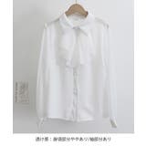 フリルリボンブラウス韓国風シャツブラウス | SUNSHINE CLOSET | 詳細画像16 