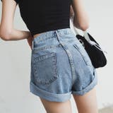 ライトブルー | デニム ショートパンツ レディース | ANGELCLOSET