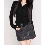 カラーネップヤーンニットカーディガン長袖 | SUNSHINE CLOSET | 詳細画像4 