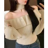チョーカーネックニットトップスオフショル | SUNSHINE CLOSET | 詳細画像10 