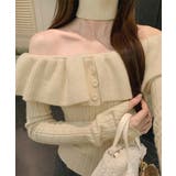 チョーカーネックニットトップスオフショル | SUNSHINE CLOSET | 詳細画像11 