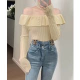 チョーカーネックニットトップスオフショル | SUNSHINE CLOSET | 詳細画像12 