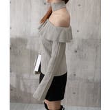 チョーカーネックニットトップスオフショル | SUNSHINE CLOSET | 詳細画像17 