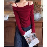 フェミニンオフショルダートップス春秋 レディース ドレープネックカットソーメロウ… | SUNSHINE CLOSET | 詳細画像14
