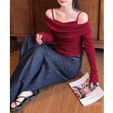 フェミニンオフショルダートップス春秋 レディース ドレープネックカットソーメロウ… | SUNSHINE CLOSET | 詳細画像15