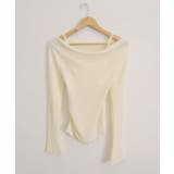 フェミニンオフショルダートップス春秋 レディース ドレープネックカットソーメロウ… | SUNSHINE CLOSET | 詳細画像23