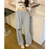 ダメージ スウェットパンツ レディース | SUNSHINE CLOSET | 詳細画像10 