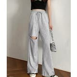 ダメージ スウェットパンツ レディース | SUNSHINE CLOSET | 詳細画像2 